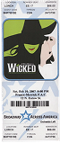 Wicked Ticket